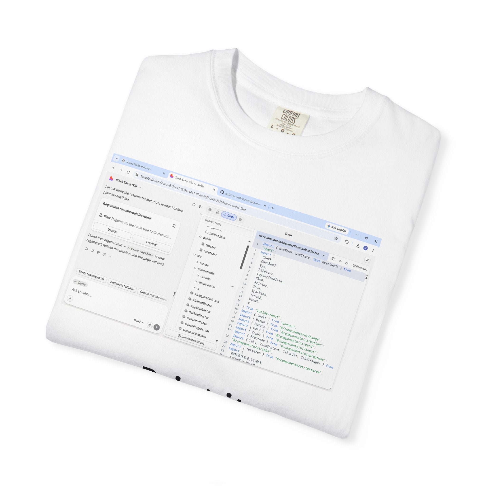 Print It Your Way T‑Shirt — Programming UI Graphic Tee