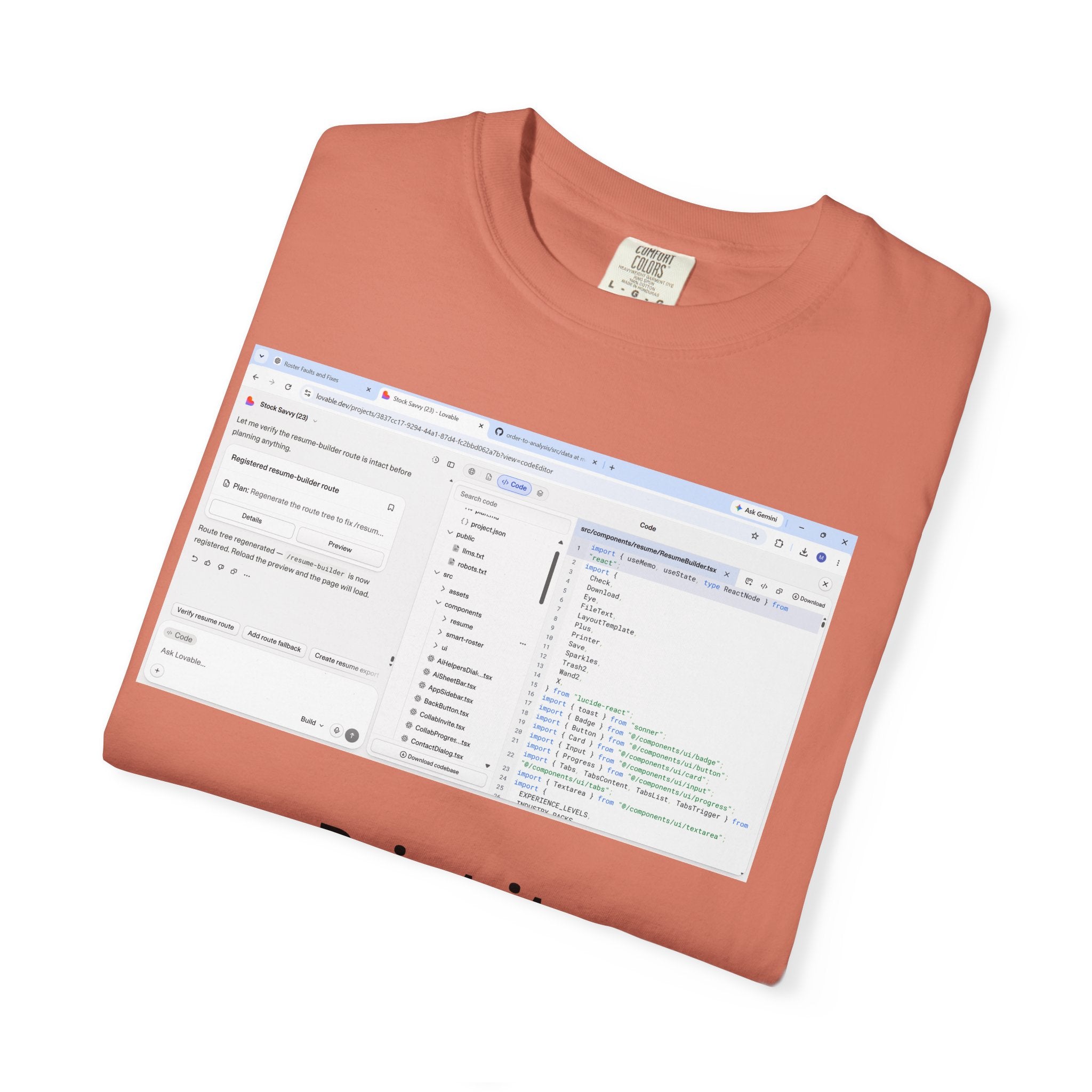Print It Your Way T‑Shirt — Programming UI Graphic Tee