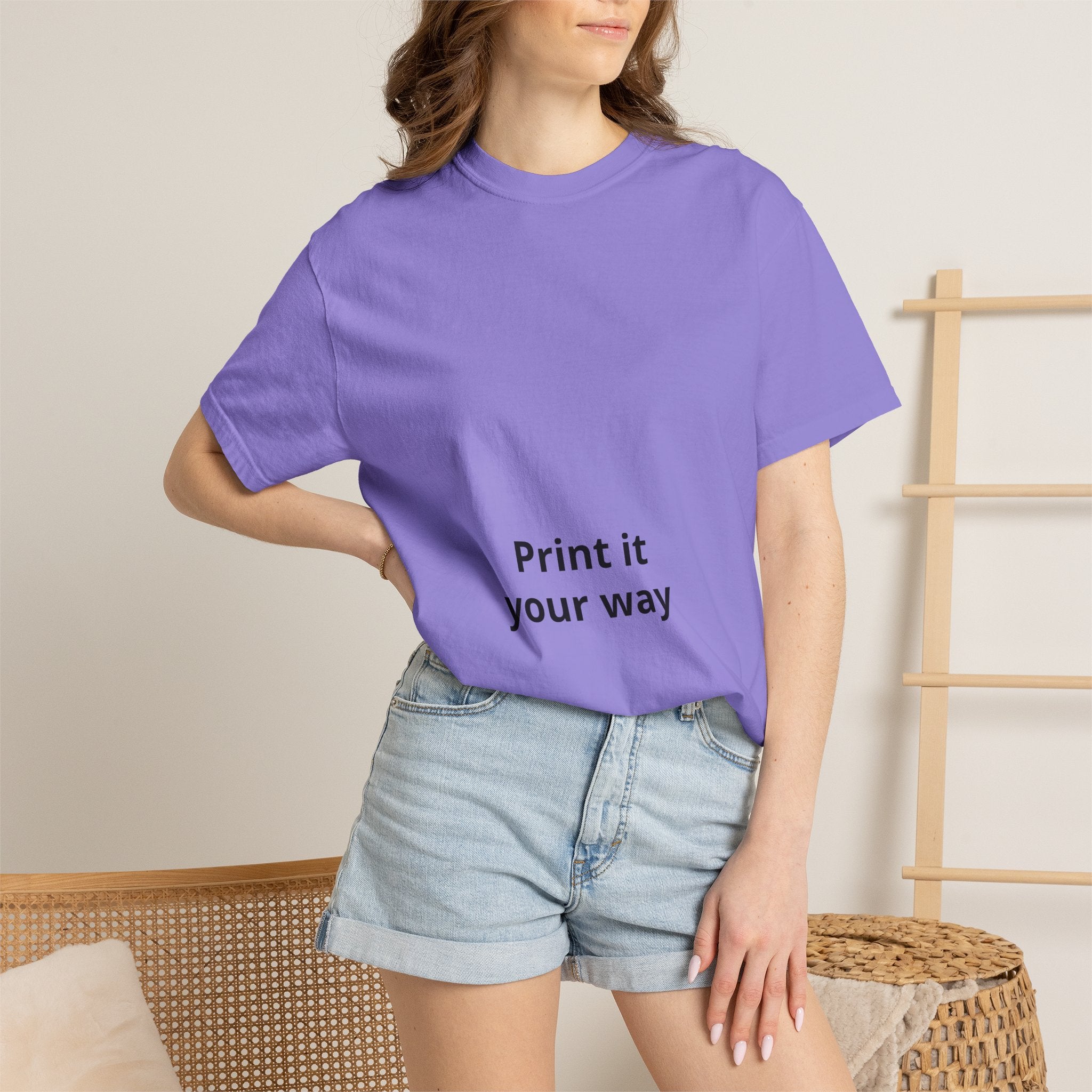 Customizable Print It Your Way T‑Shirt — Personalized Graphic Tee
