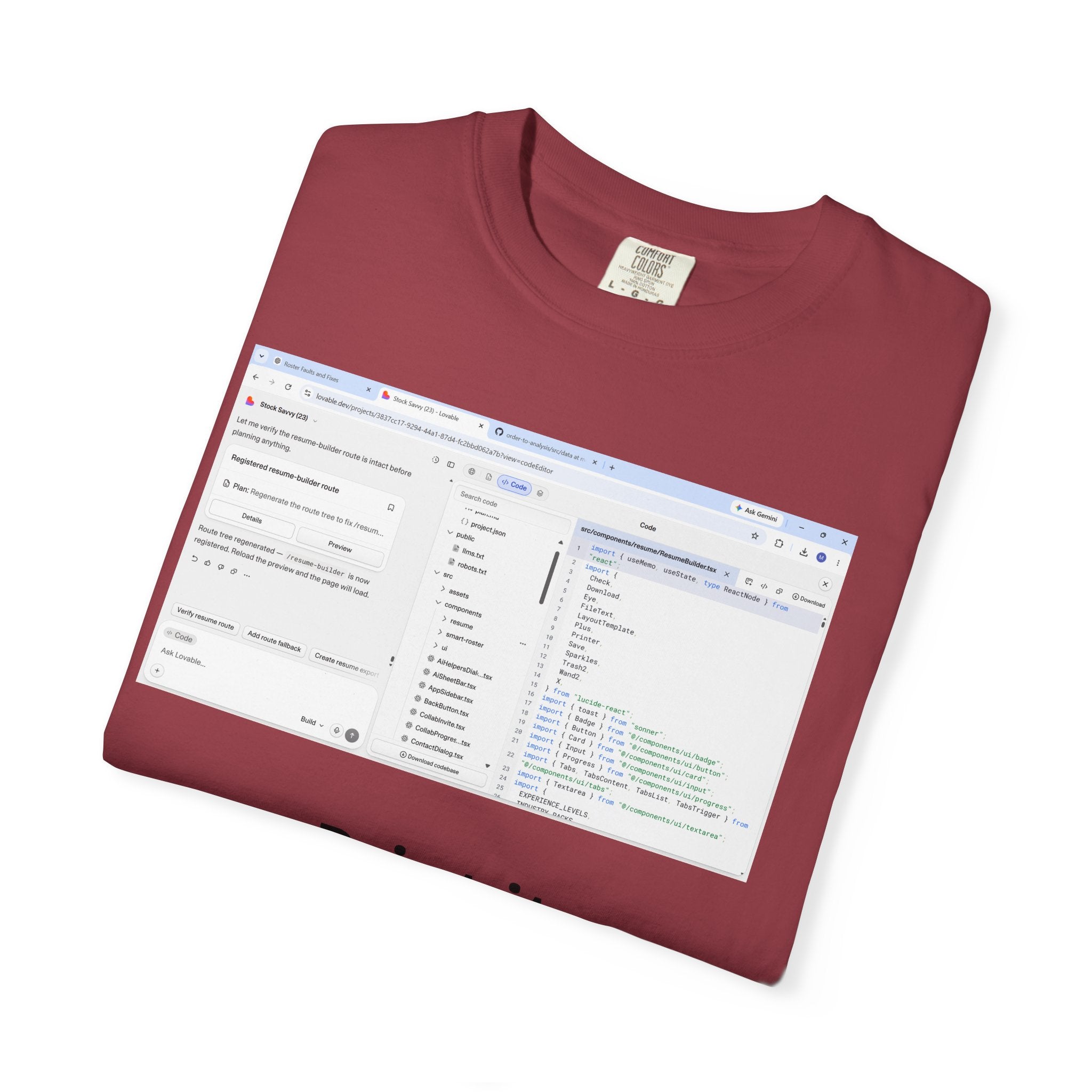 Print It Your Way T‑Shirt — Programming UI Graphic Tee