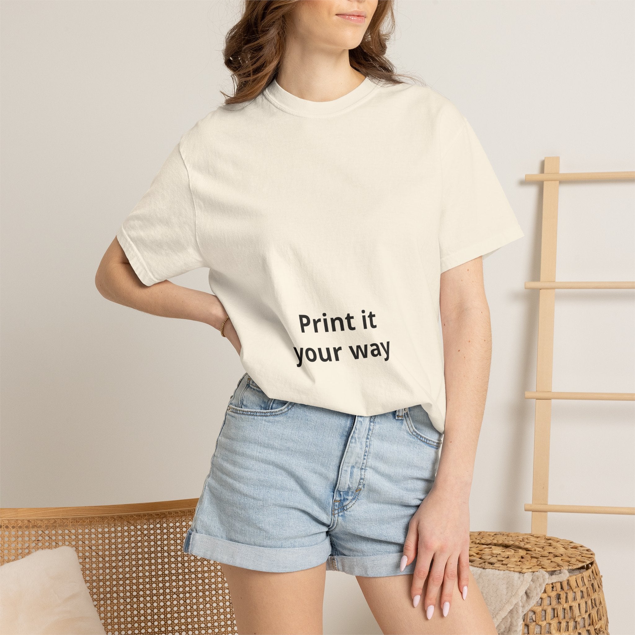 Customizable Print It Your Way T‑Shirt — Personalized Graphic Tee