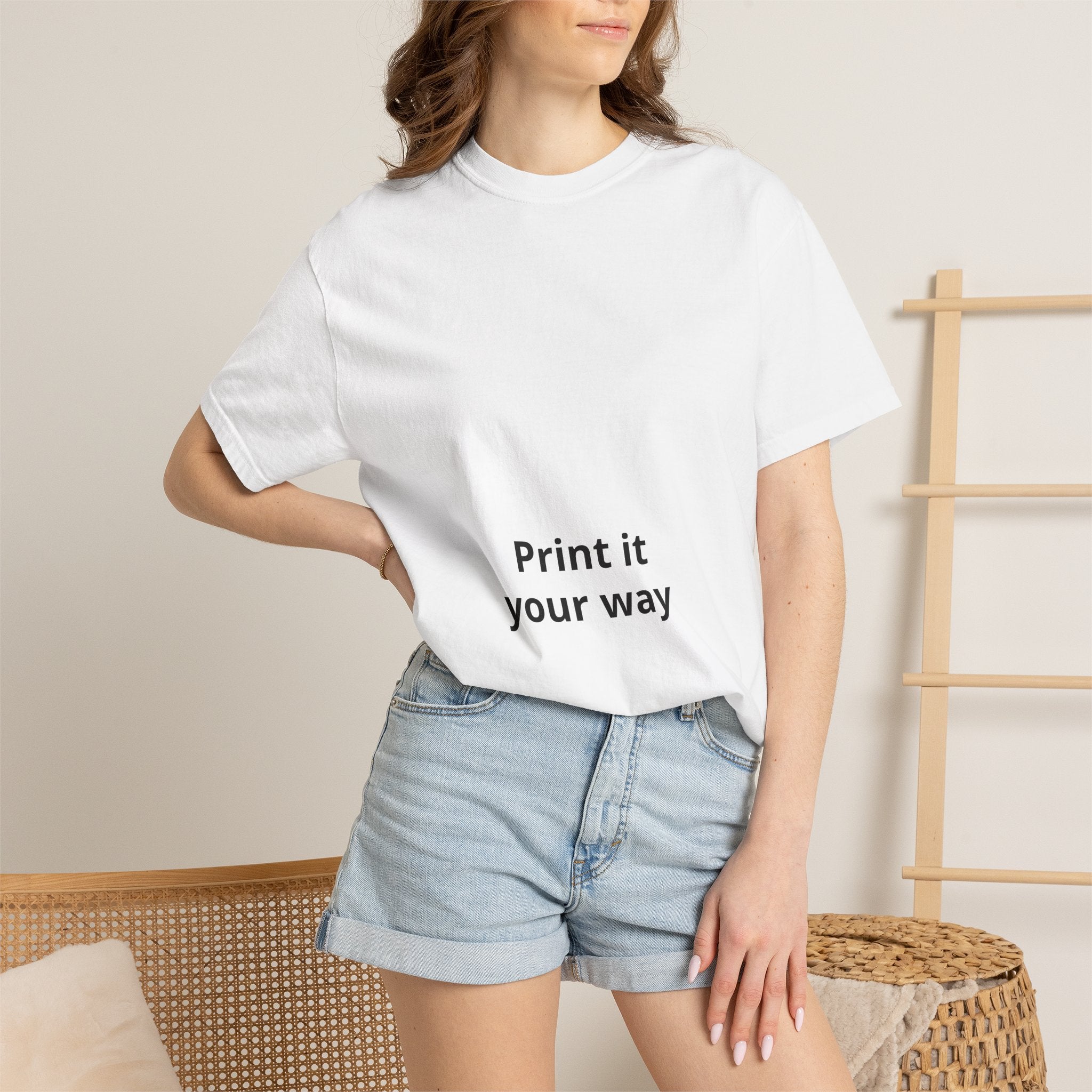 Customizable Print It Your Way T‑Shirt — Personalized Graphic Tee