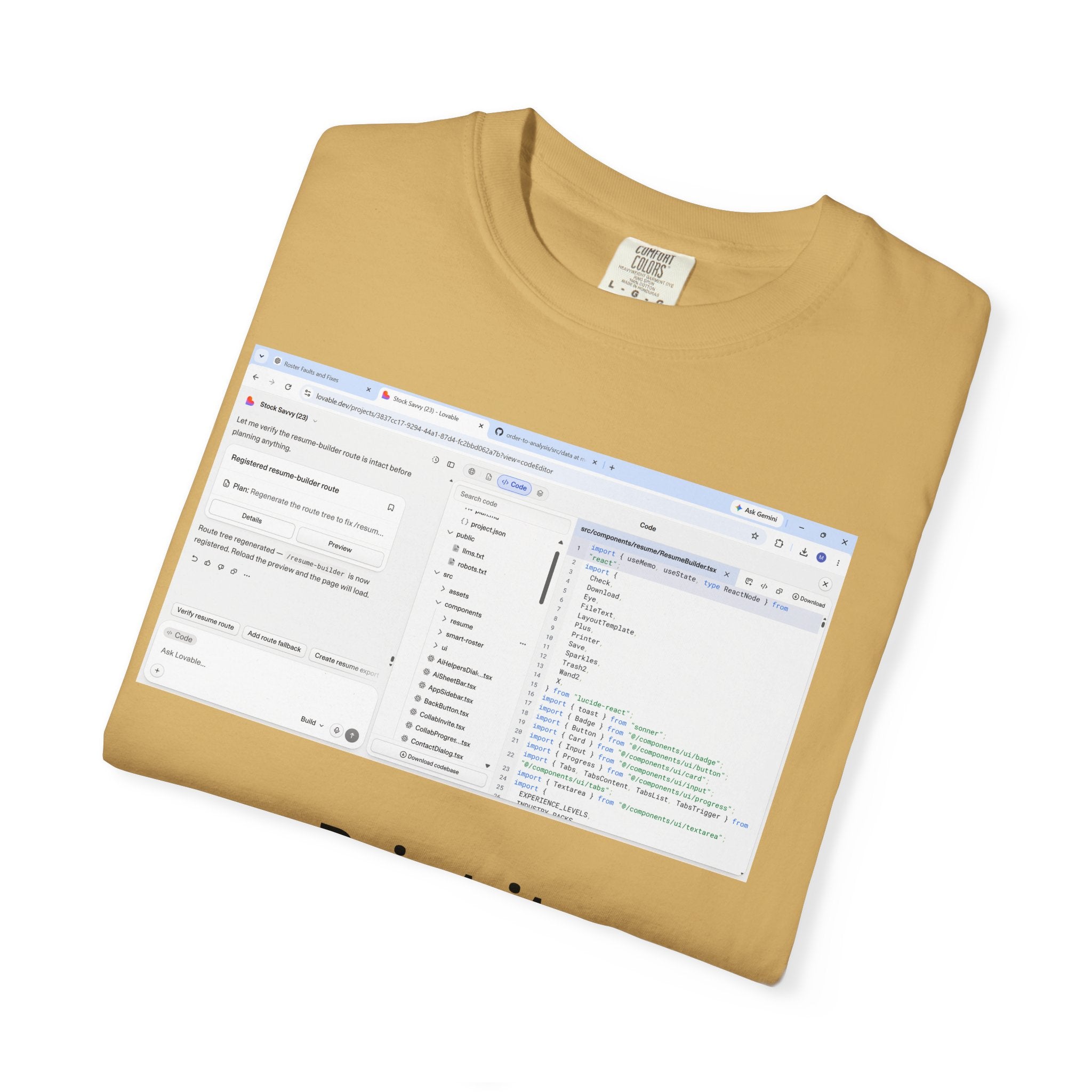 Print It Your Way T‑Shirt — Programming UI Graphic Tee