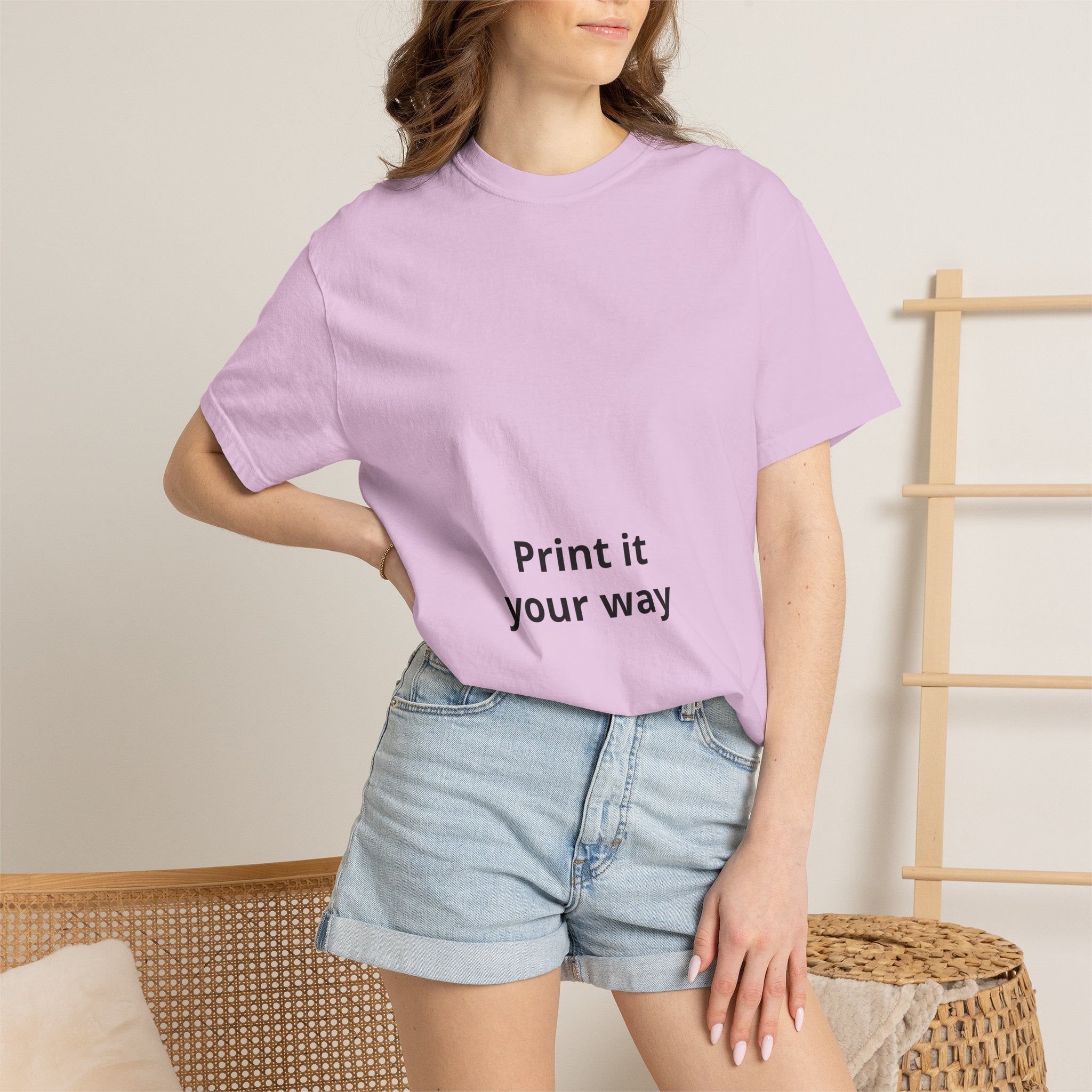 Customizable Print It Your Way T‑Shirt — Personalized Graphic Tee
