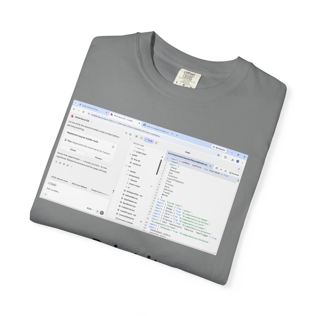 Print It Your Way T‑Shirt — Programming UI Graphic Tee
