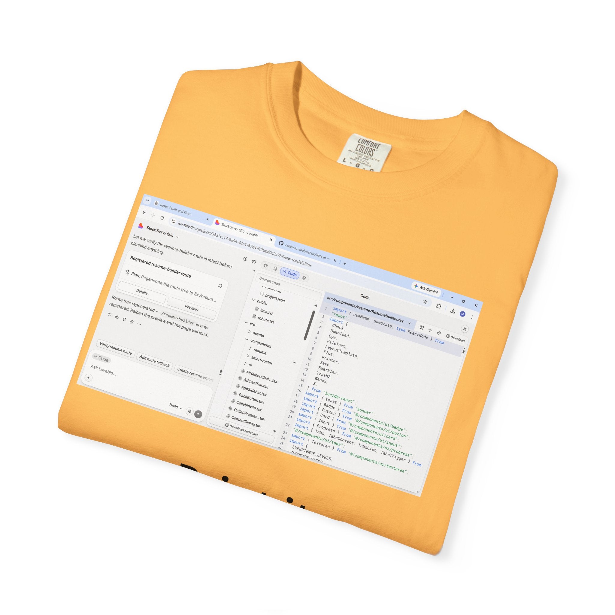 Print It Your Way T‑Shirt — Programming UI Graphic Tee