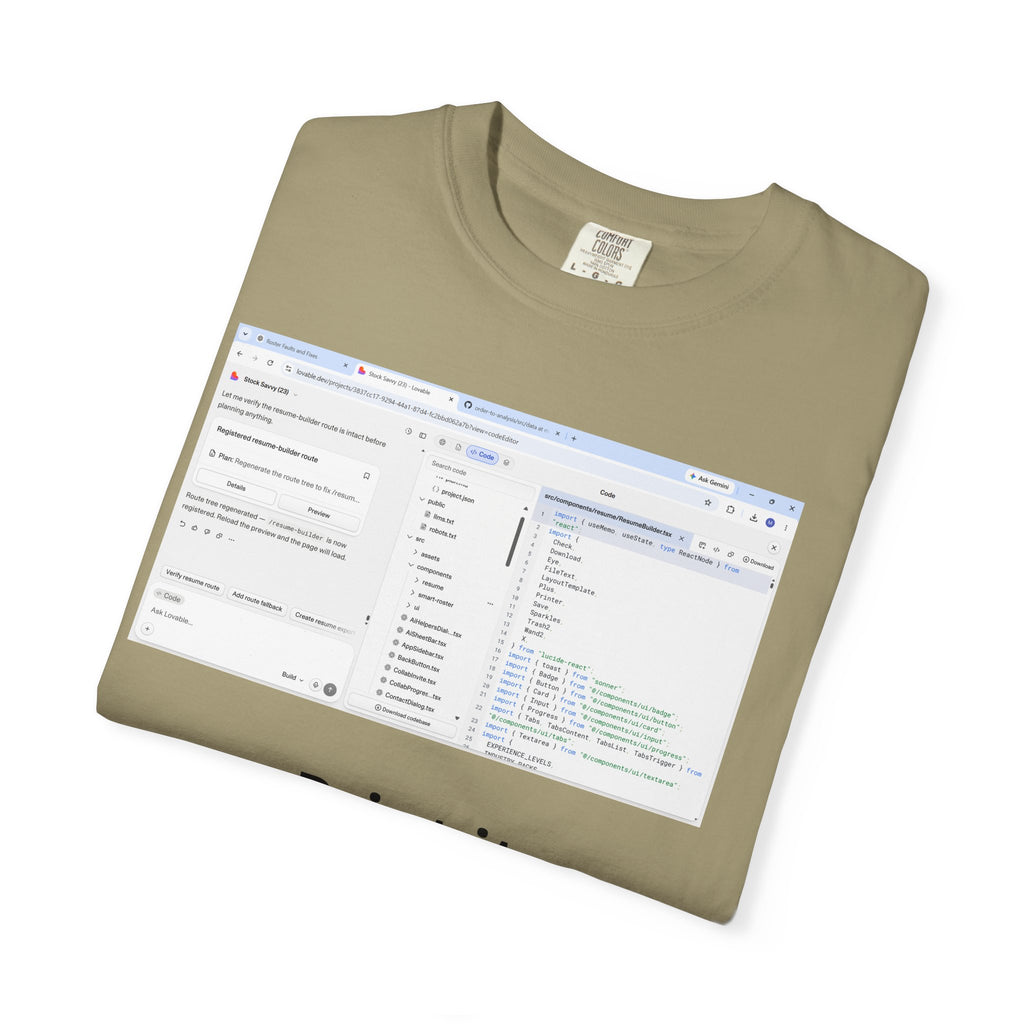 Print It Your Way T‑Shirt — Programming UI Graphic Tee