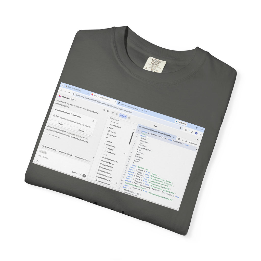Print It Your Way T‑Shirt — Programming UI Graphic Tee