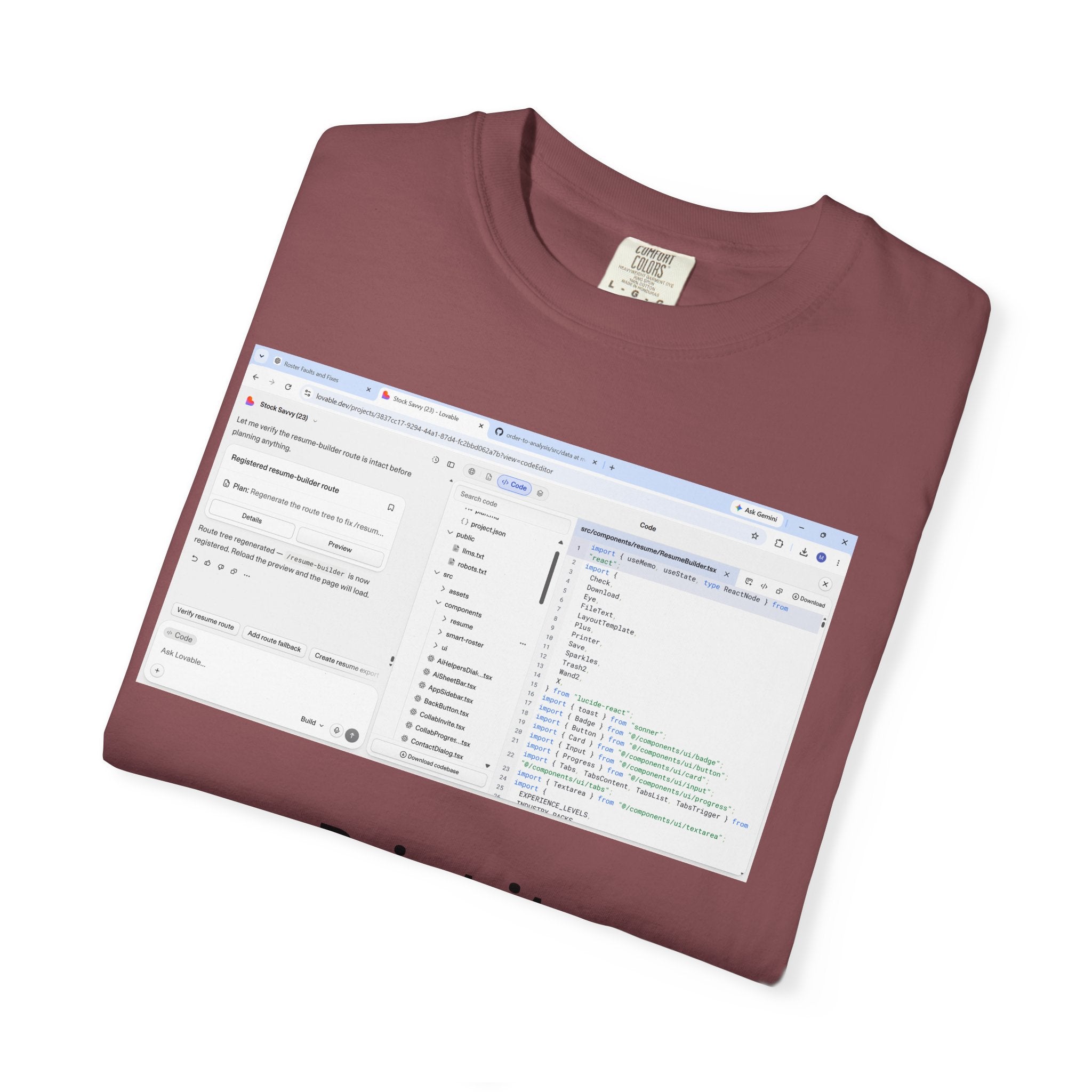 Print It Your Way T‑Shirt — Programming UI Graphic Tee