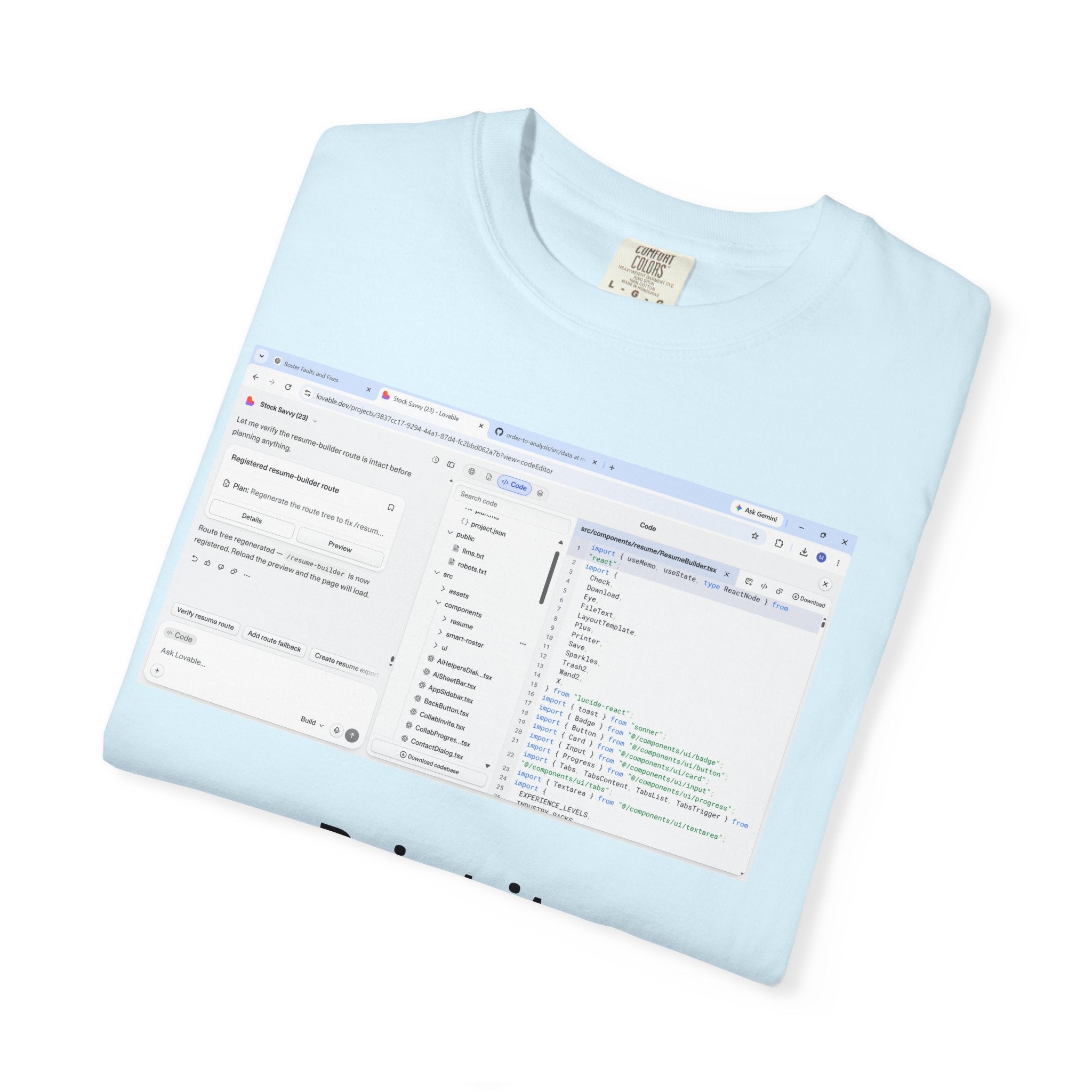 Print It Your Way T‑Shirt — Programming UI Graphic Tee