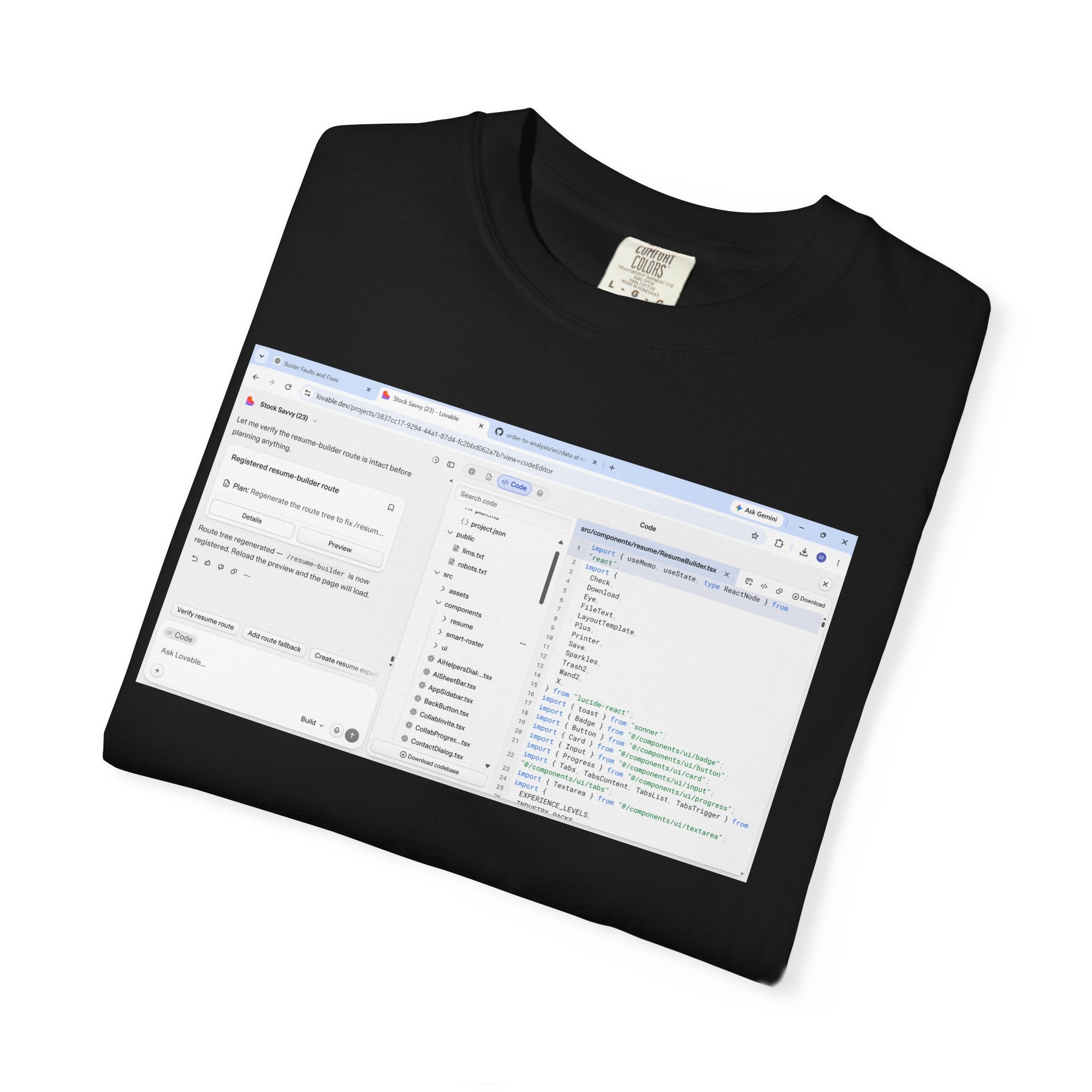 Print It Your Way T‑Shirt — Programming UI Graphic Tee