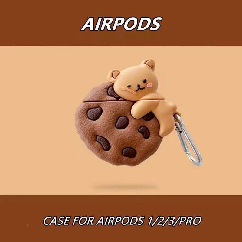 Kawaii Silicone AirPods Case | Soft & Squishy Protective Cover