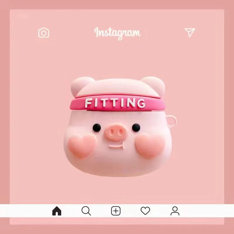 Kawaii Silicone AirPods Case | Soft & Squishy Protective Cover