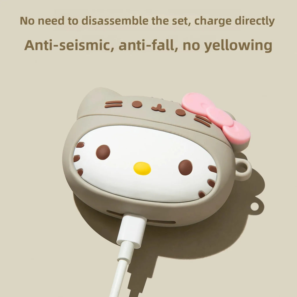 Pastel Cartoon AirPods Case | Soft Shell Wireless Earphone Cover