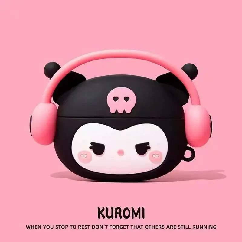 Pastel Cartoon AirPods Case | Soft Shell Wireless Earphone Cover