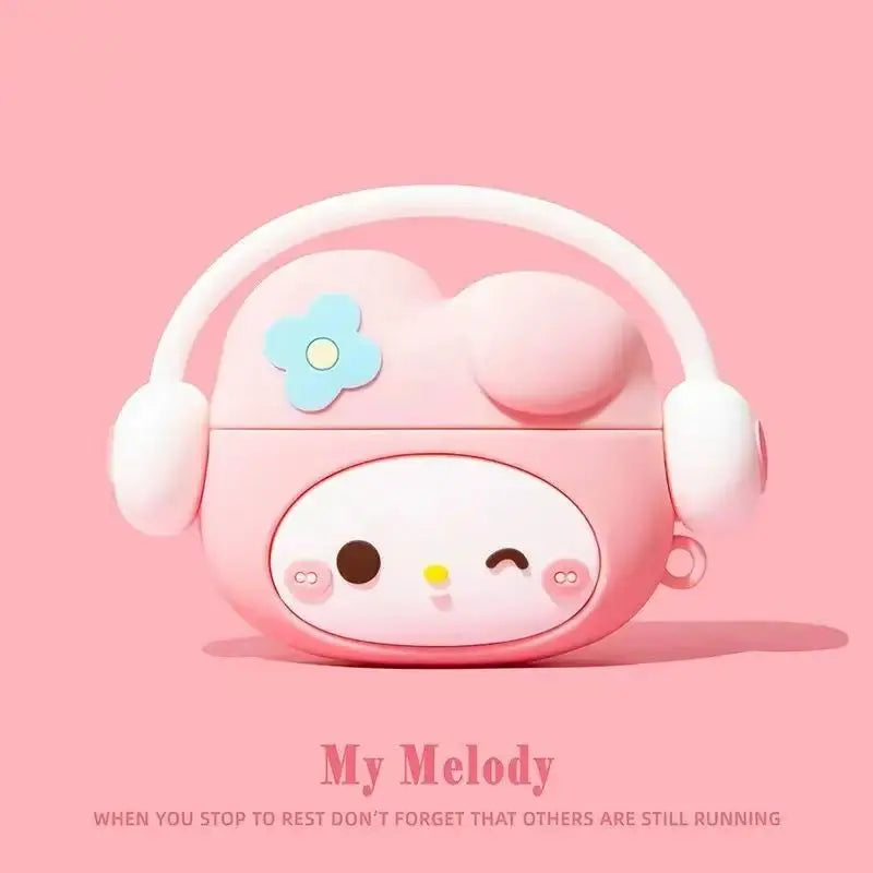 Pastel Cartoon AirPods Case | Soft Shell Wireless Earphone Cover