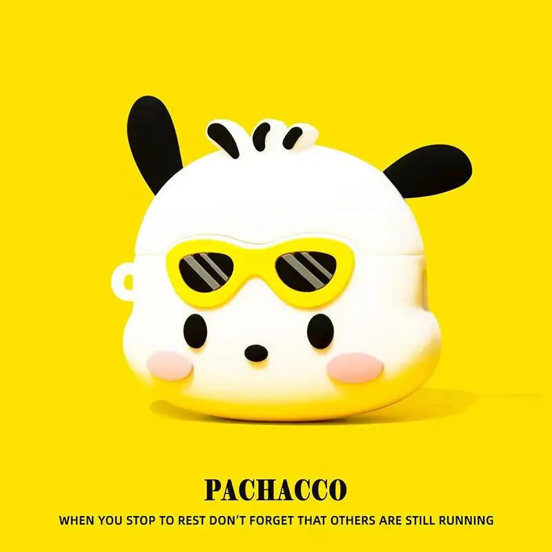 Pastel Cartoon AirPods Case | Soft Shell Wireless Earphone Cover
