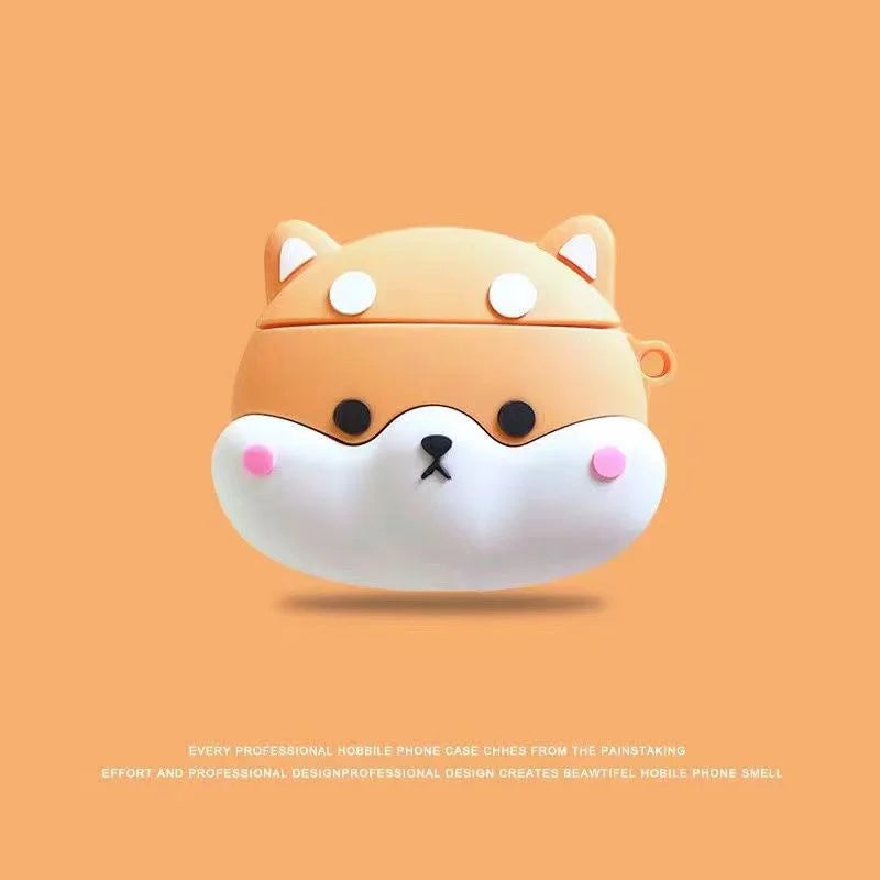 Kawaii Silicone AirPods Case | Soft & Squishy Protective Cover