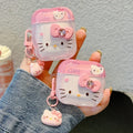 Hello Kitty AirPods Case | Cute Wireless Earphone Cover with Charm