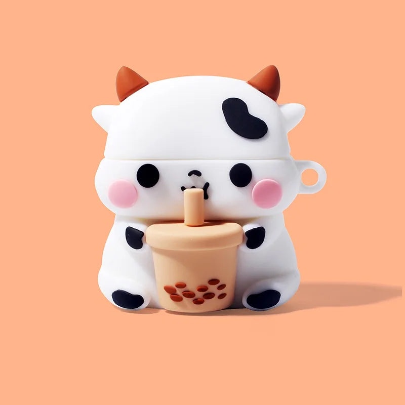 Kawaii Silicone AirPods Case | Soft & Squishy Protective Cover